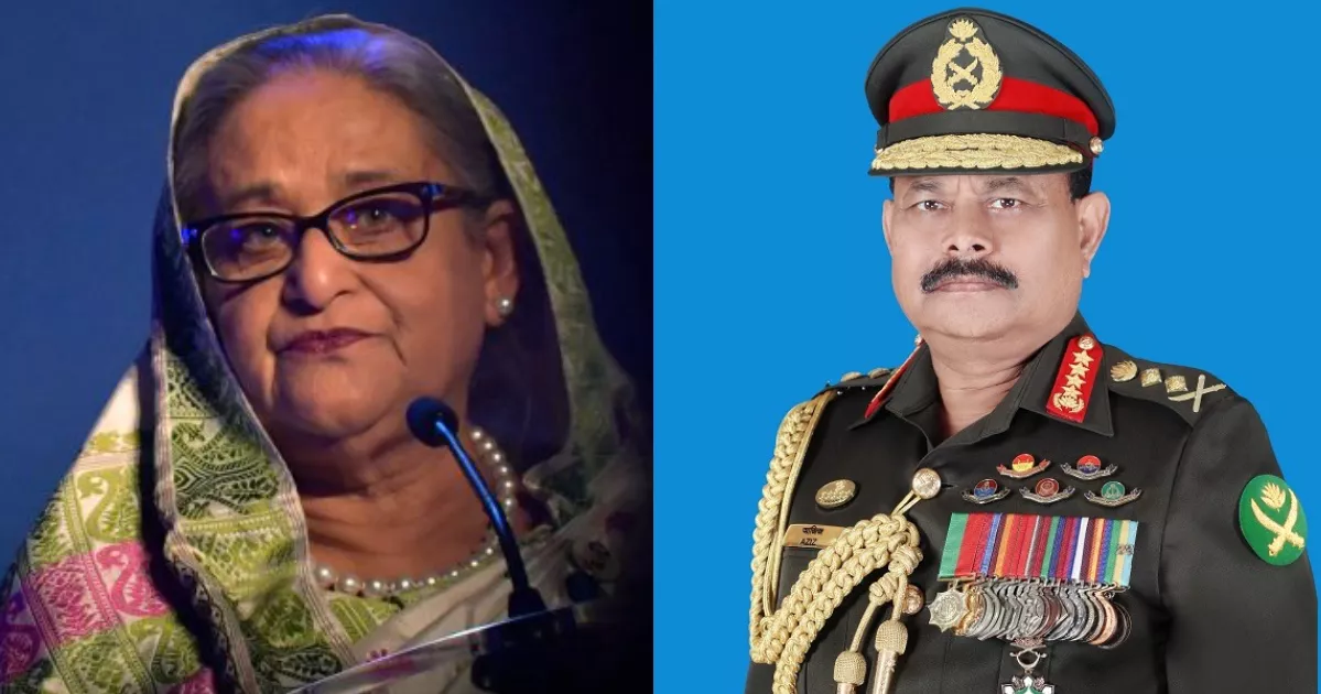BDR mutiny: Case filed against Hasina, ex army chief Aziz