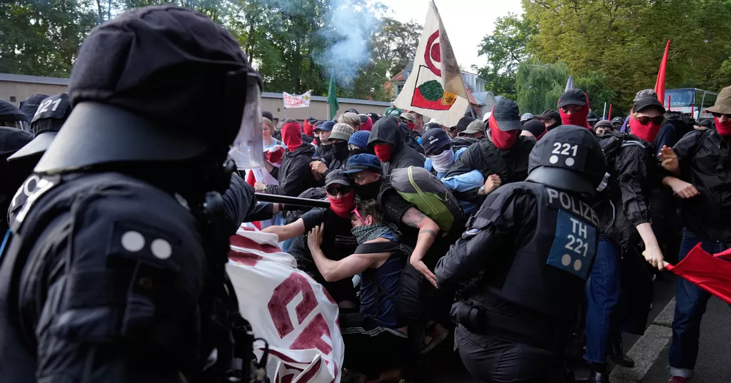 Germany's far-right AfD extends leadership amid protests in Erfurt