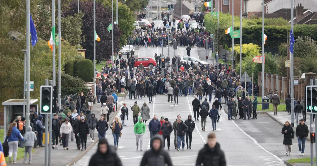 Tensions run high in Northern Ireland after contentious march gets go-ahead