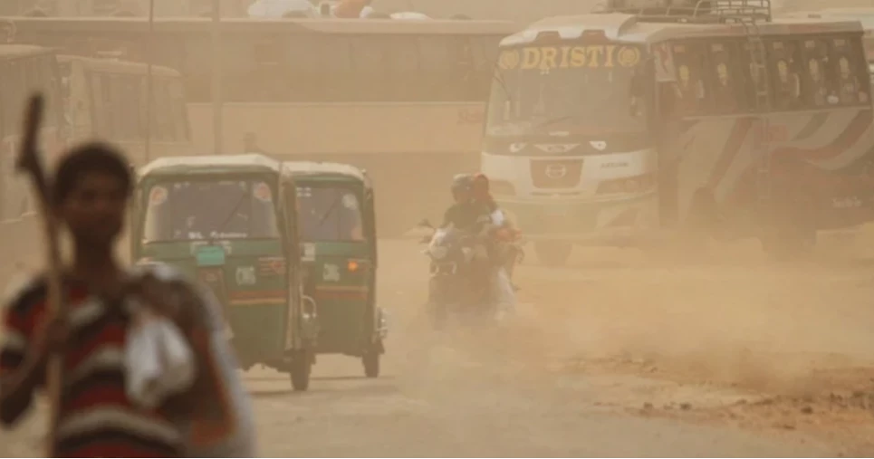 Dhaka's air quality turns ‘very unhealthy’