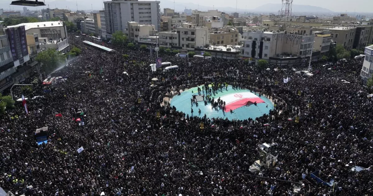 Iran prepares to bury late president, foreign minister and others killed in helicopter crash 