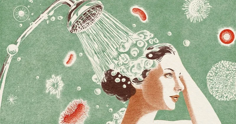Billions of bacteria lurk in your shower — but experts say there’s little to fear