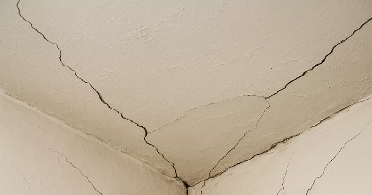 Ceiling And Wall Cracks After An Earthquake: When To Worry