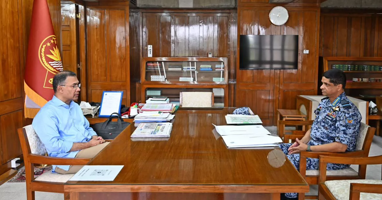 Air Chief meets PM Tarique Rahman