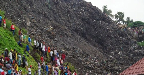 Trash landslide kills 30 at Guinea's largest landfill on scheduled closing day
