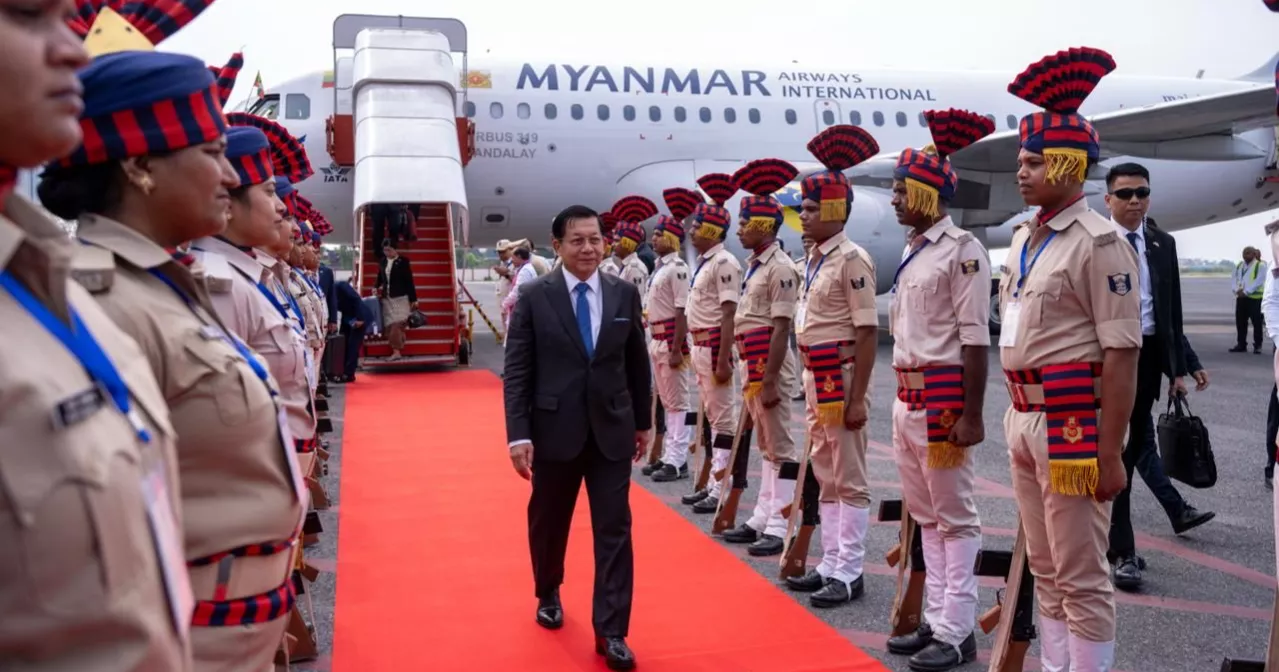 Myanmar President visits India to boost bilateral cooperation