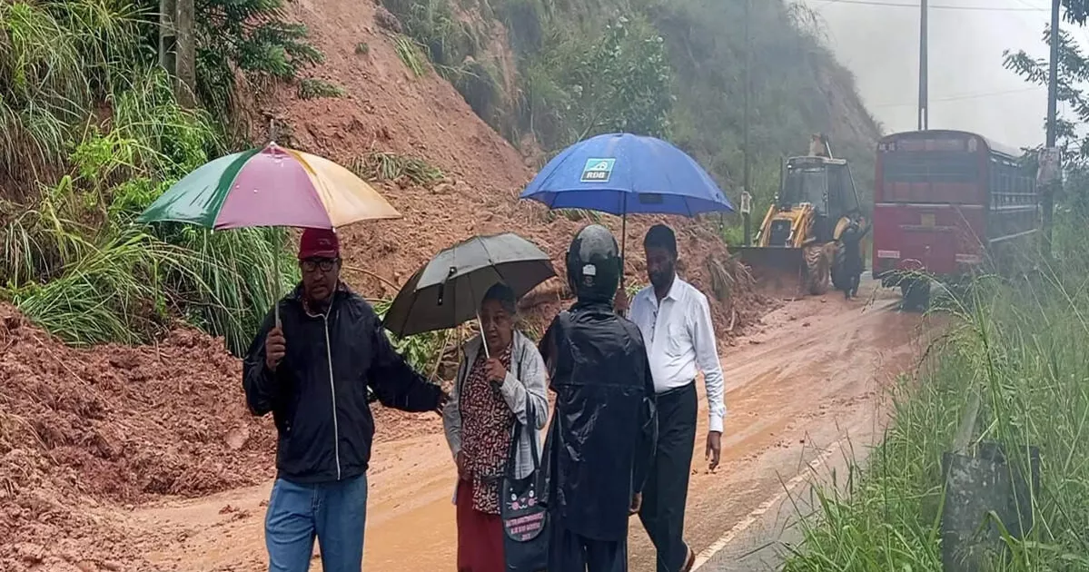Sri Lanka closes schools and offices as landslides and floods kill at least 56