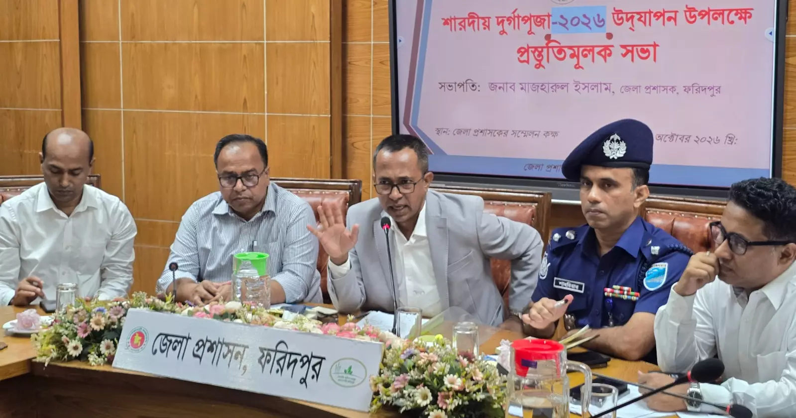 Heightened security planned at 781 Durga Puja mandaps in Faridpur