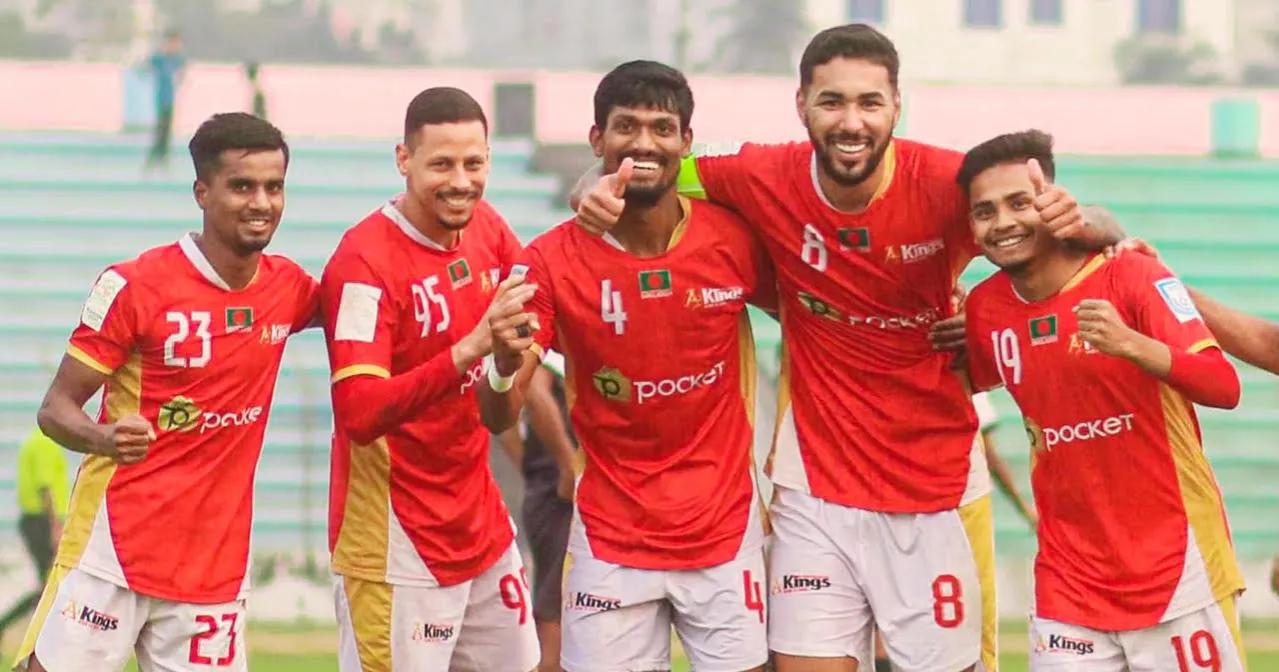 Fed Cup Football: Holders Bashundhara Kings emerge group champions to reach qualifiers 