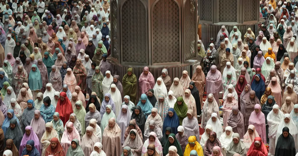 Millions of Muslims in Indonesia observe the beginning of holy month of Ramadan