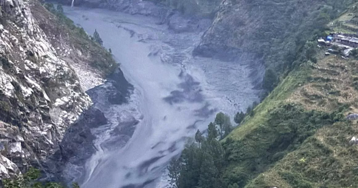 Flash floods force evacuations along Budhi Gandaki River in Nepal