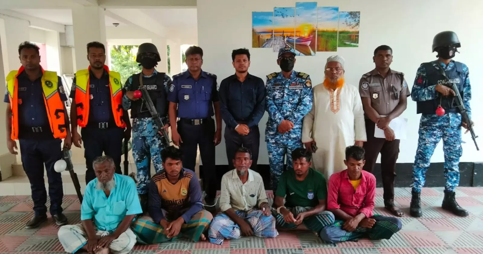 Five fishermen jailed for catching jatka amid ban in Chandpur