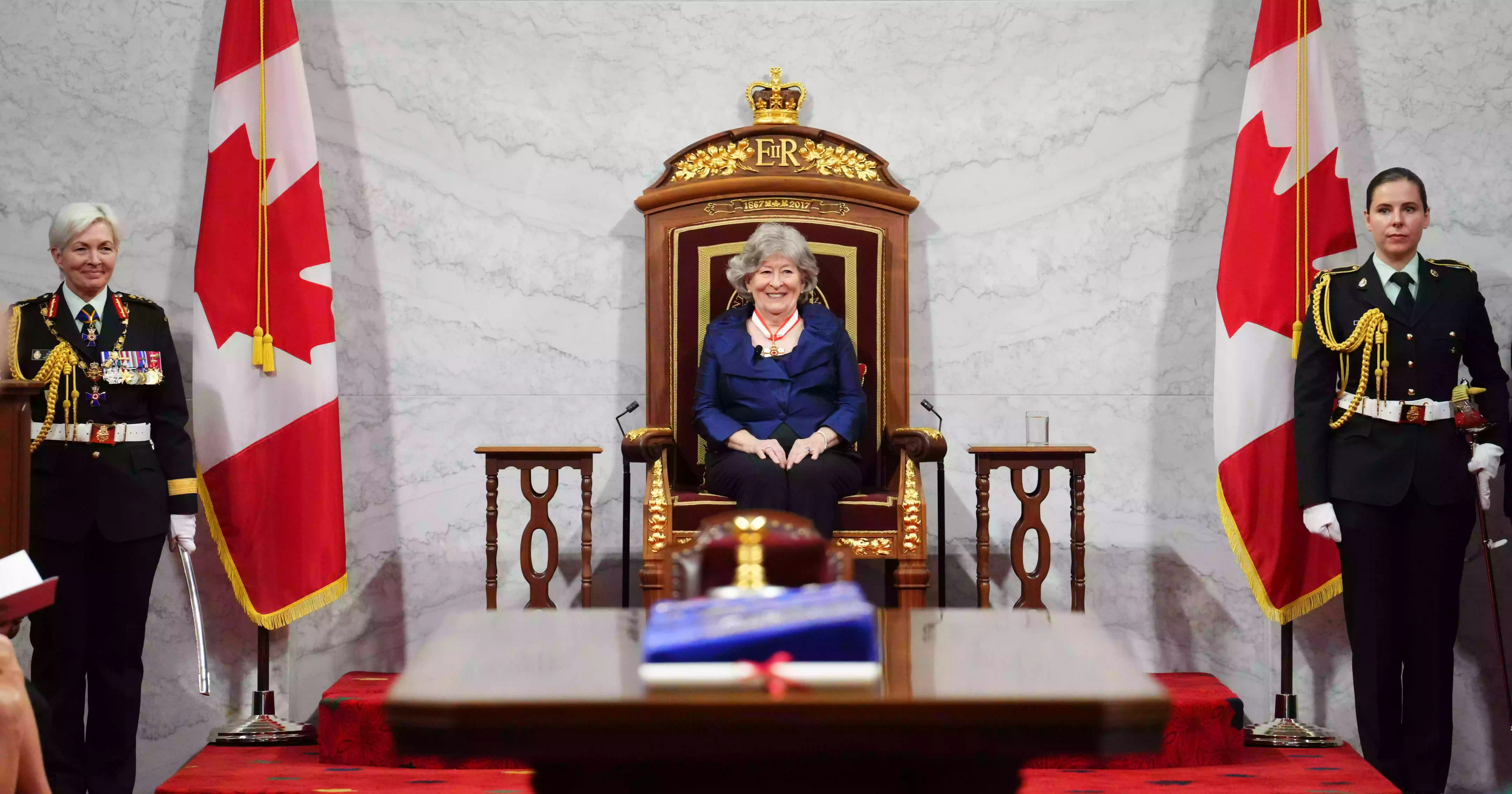 Former Supreme Court justice Louise Arbour sworn in as Canada's new governor general
