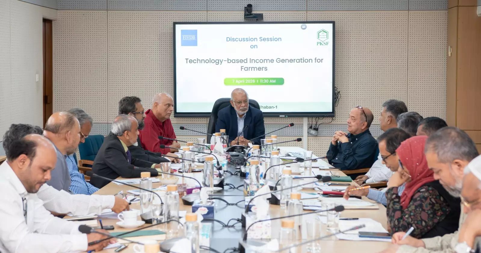 PKSF meeting highlights sustainable, resilient agricultural system