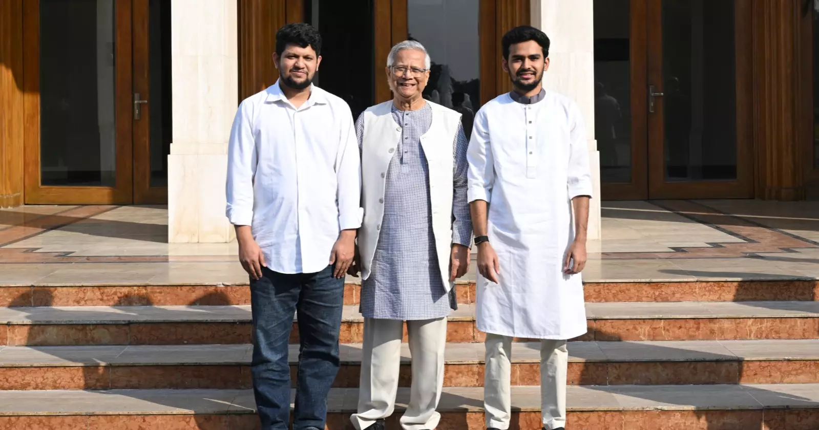 Prof Yunus hosts farewell luncheon for two outgoing Advisers