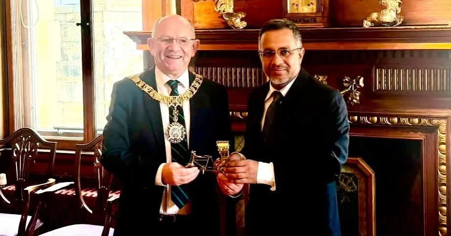 Bangladesh envoy in UK meets Lord Provost of Edinburgh