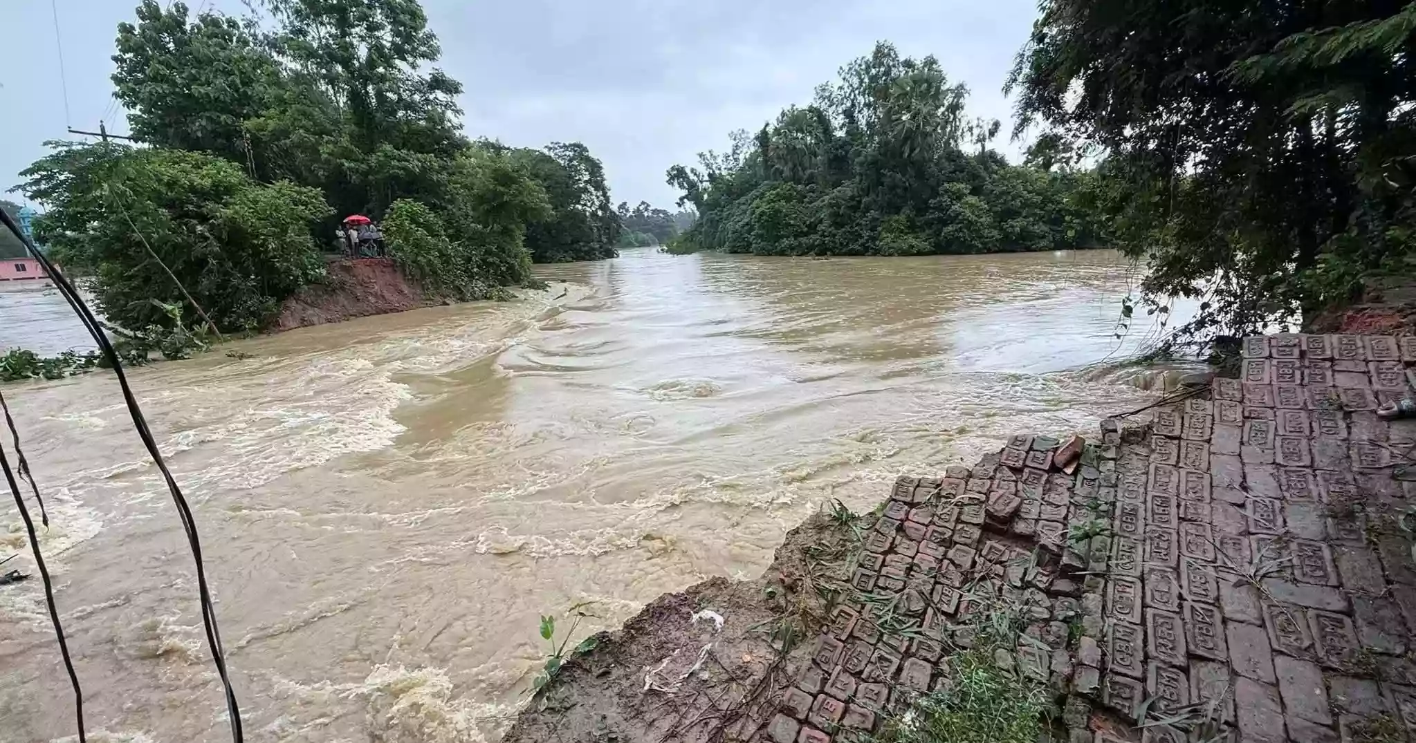 Over 35 Feni villages flooded as dams collapse at 17 points