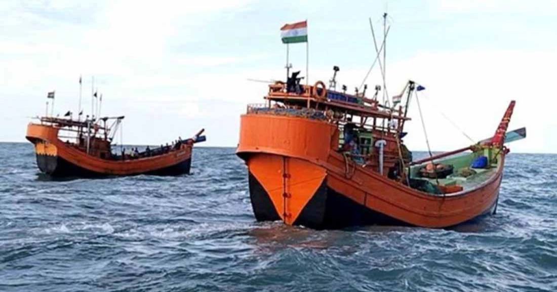 34 Indian fishermen held for illegal fishing in Bay