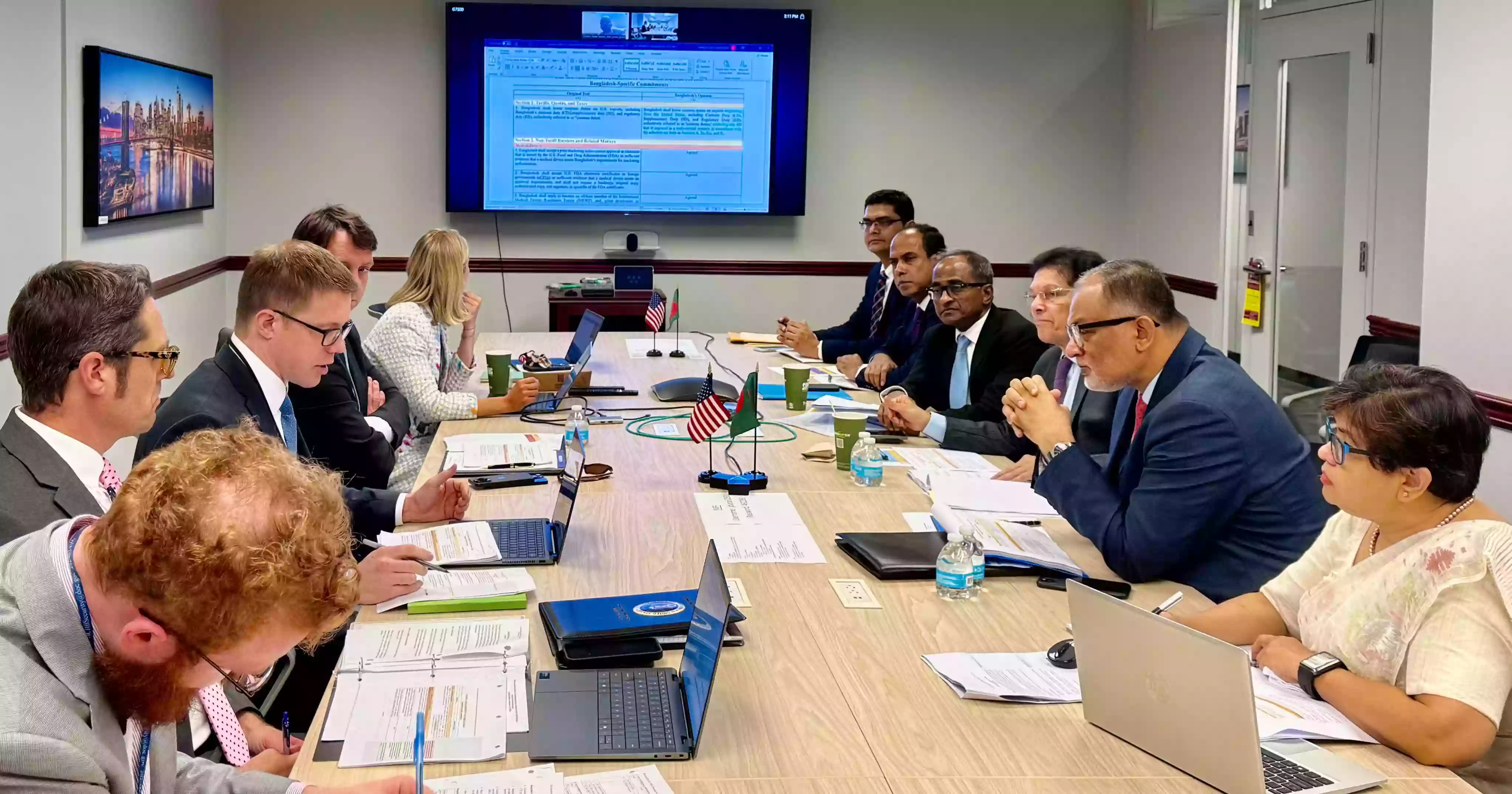 Trump's tariffs: Third and probably last round of talks underway in Washington