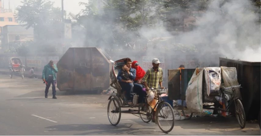 Dhaka’s air ranks 2nd worst in world