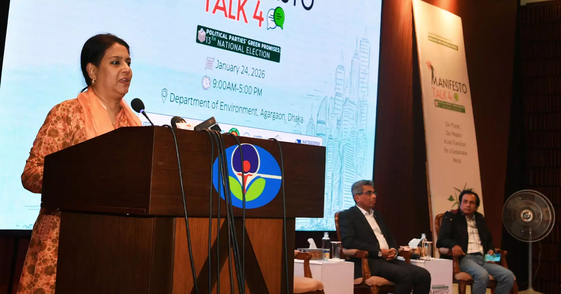 Manifestos should include clear environmental roadmaps: Rizwana Hasan