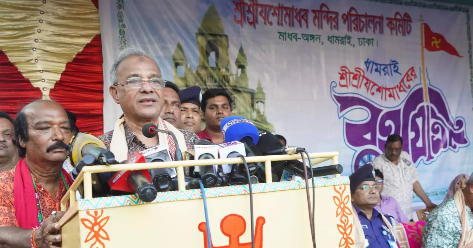 Diverse public participation in ‘Rath Jatra’ reflects non-communal tradition: Home Adviser