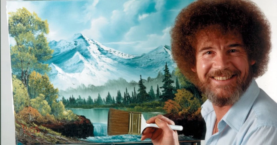 Bob Ross paintings fetch over $600,000 at auction to support public TV stations