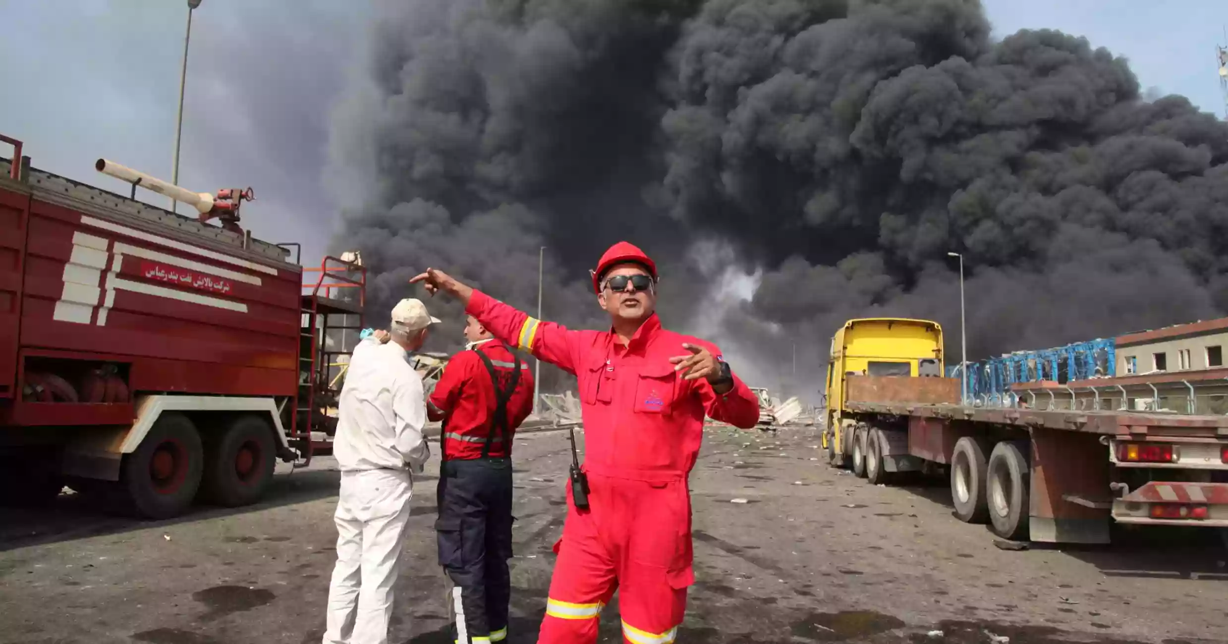 Explosion at Iranian Port tied to missile fuel kills 25, injures 800