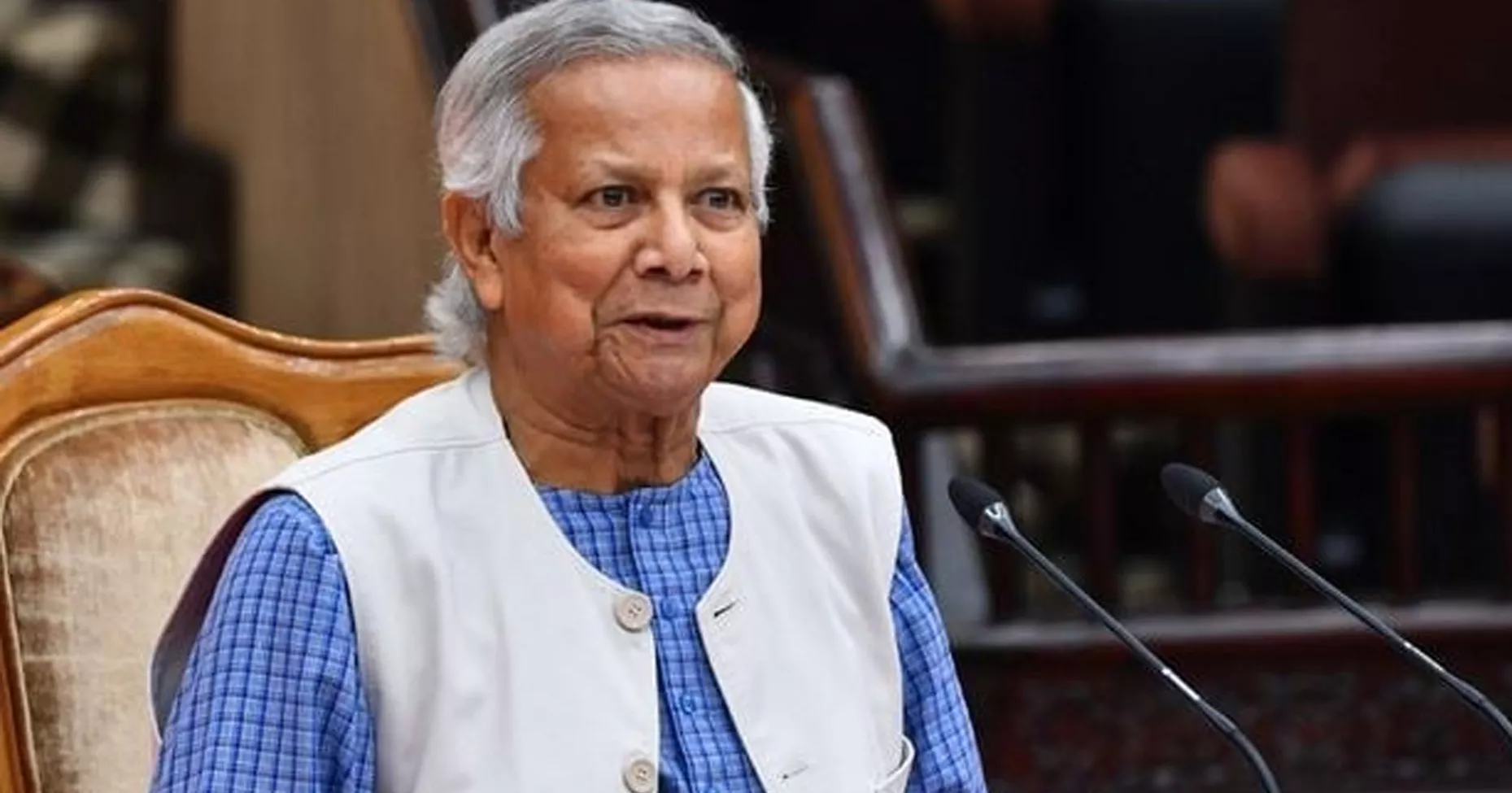 ‘It’s people, not me, who want this change,’ says Prof Yunus