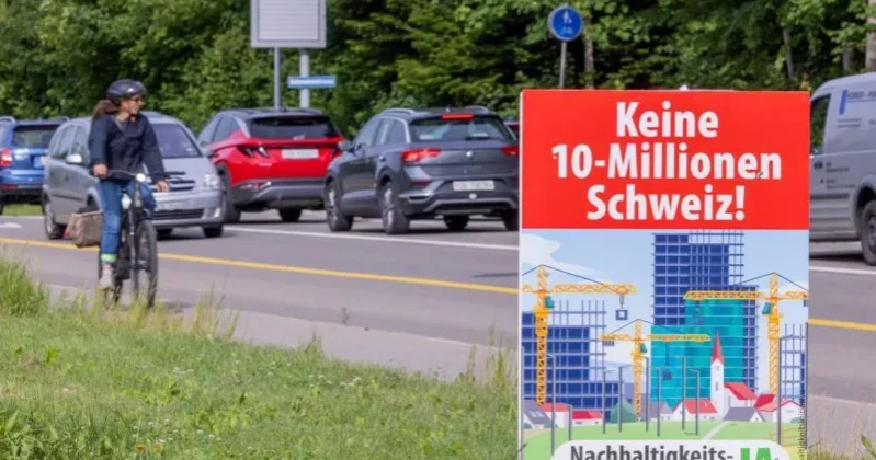 Switzerland holds referendum on population cap at 10 million
