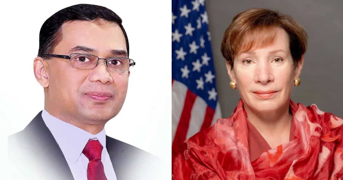 Tarique, US Chargé d’Affaires Jacobson hold one-on-one meeting in London