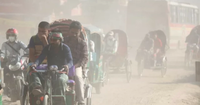 Dhaka’s air quality 7th worst in the world this morning