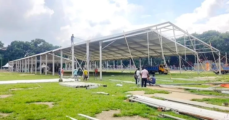 Thakurgaon spruces up in festive mood for Mirza Fakhrul’s first visit as president