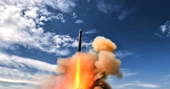 Putin says Russia tests new Sarmat missile, calls it world's most powerful