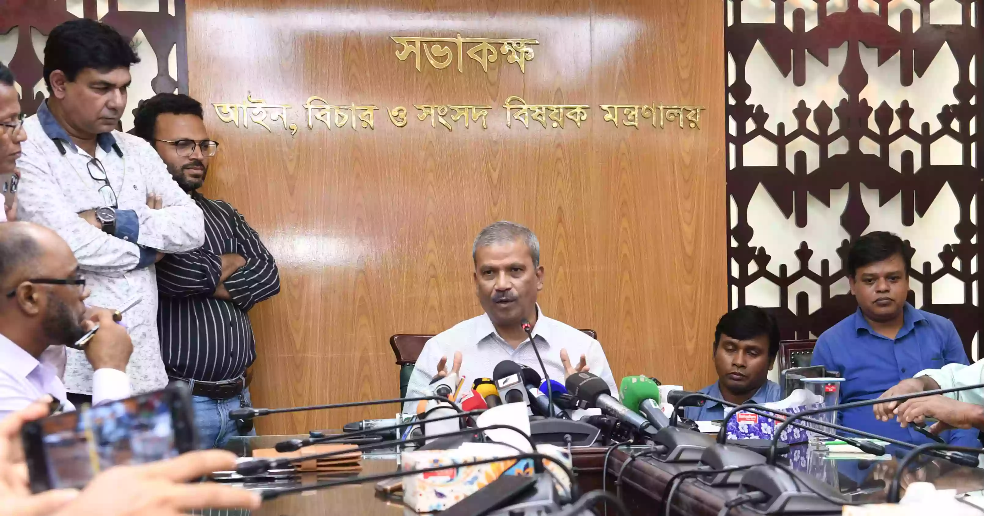 Law Ministry blamed for law and order situation just because of its name: Asif Nazrul