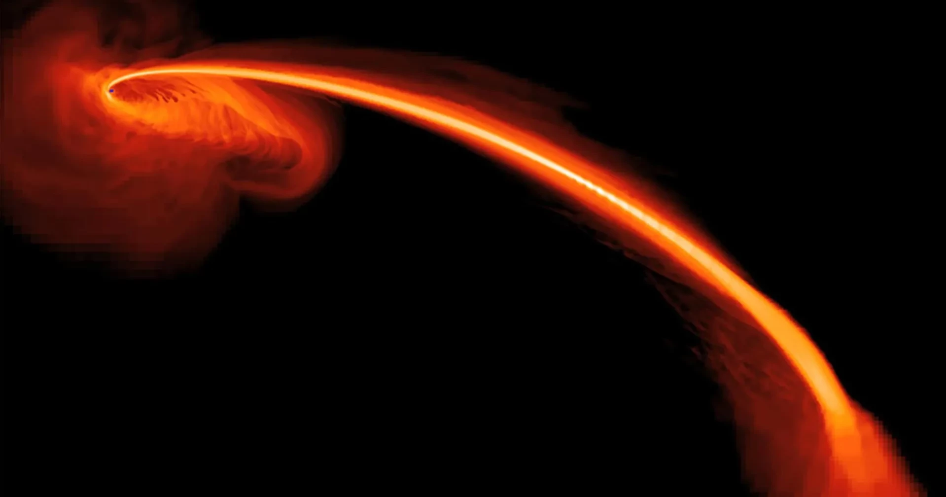 Rapidly spinning stars may explain fading flares from black holes: Study