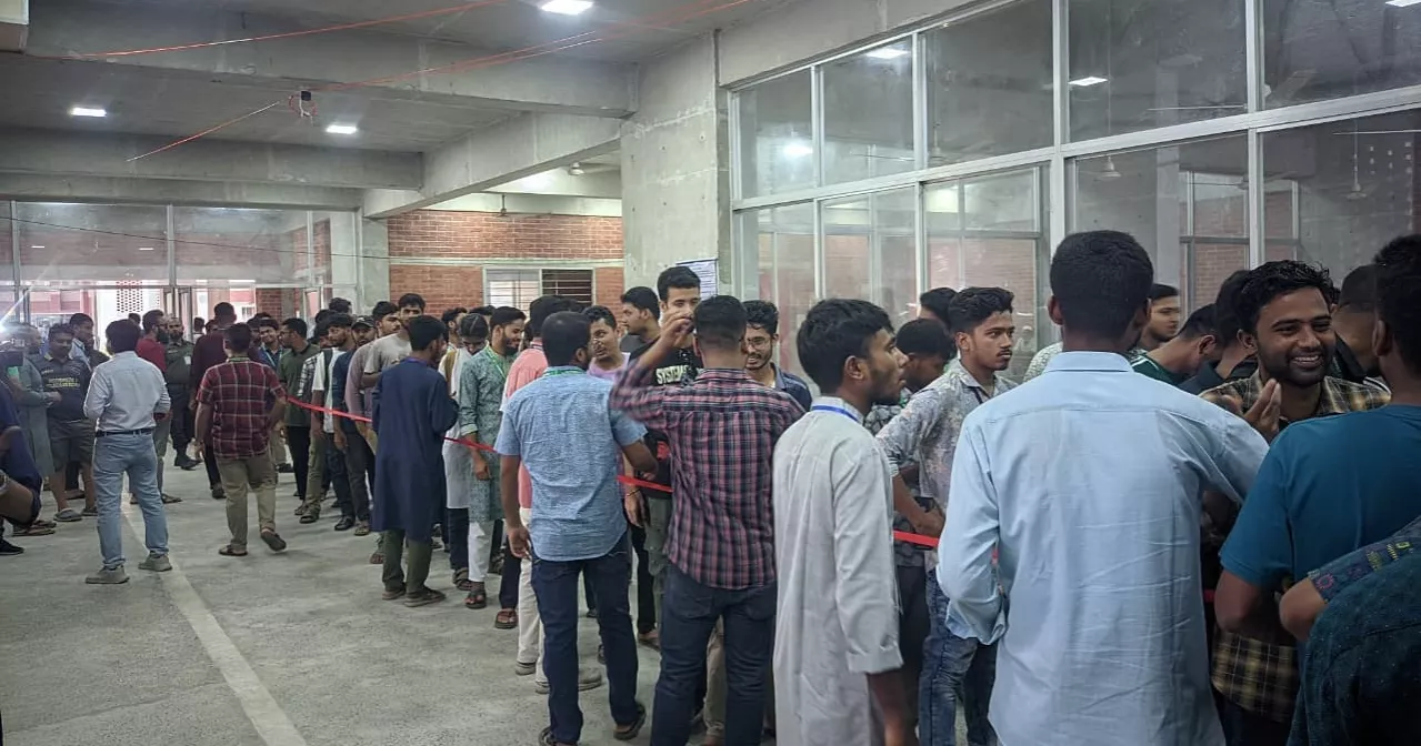 JUCSU: Voting resumes at Hall No 15