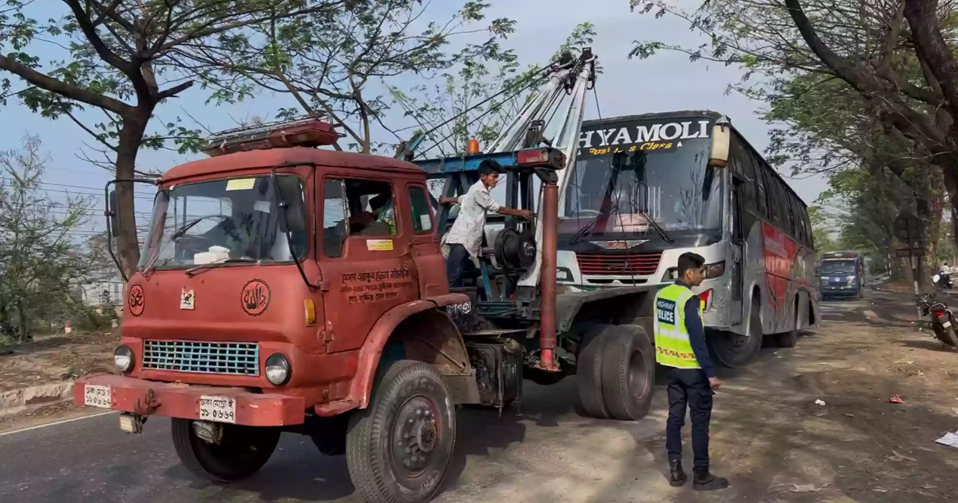 3 killed as bus ploughs into crowd in Feni