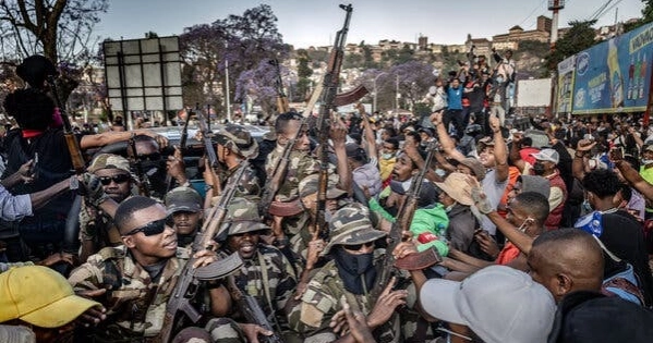 Madagascar president says attempted coup underway amid widening protests