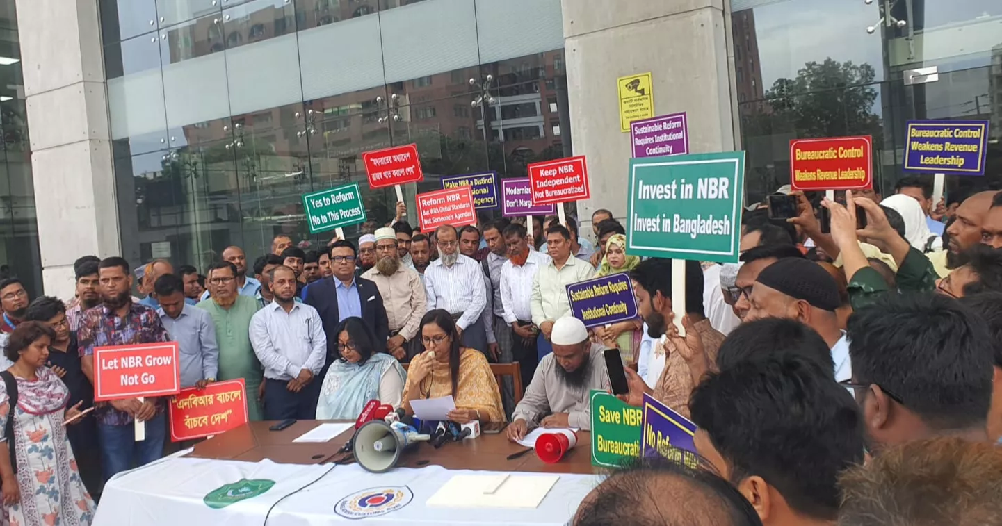 NBR Reform Unity Council withdraws strike upon govt’s assurance