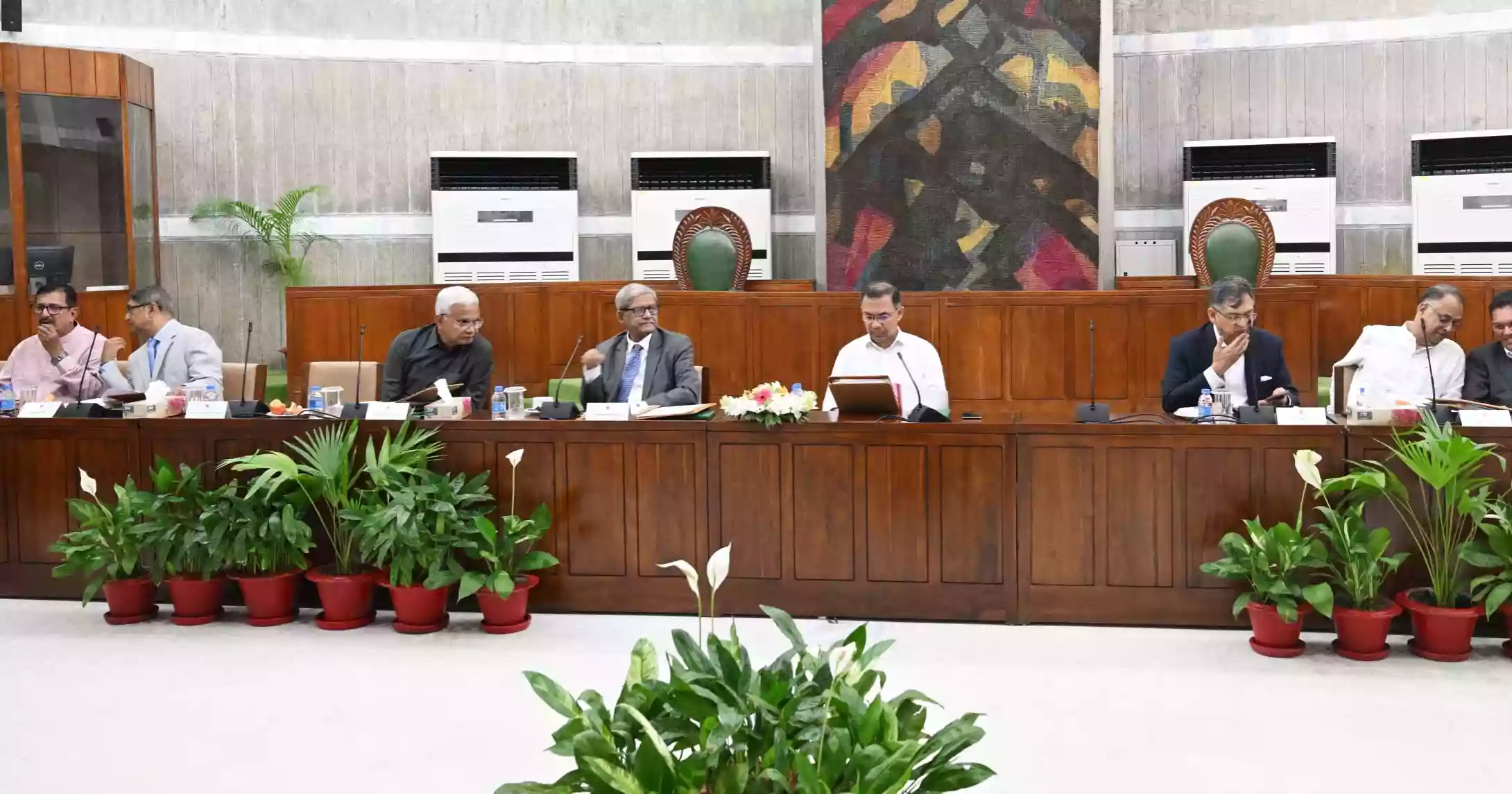 PM chairs cabinet meeting at Jatiya Sangsad Bhaban