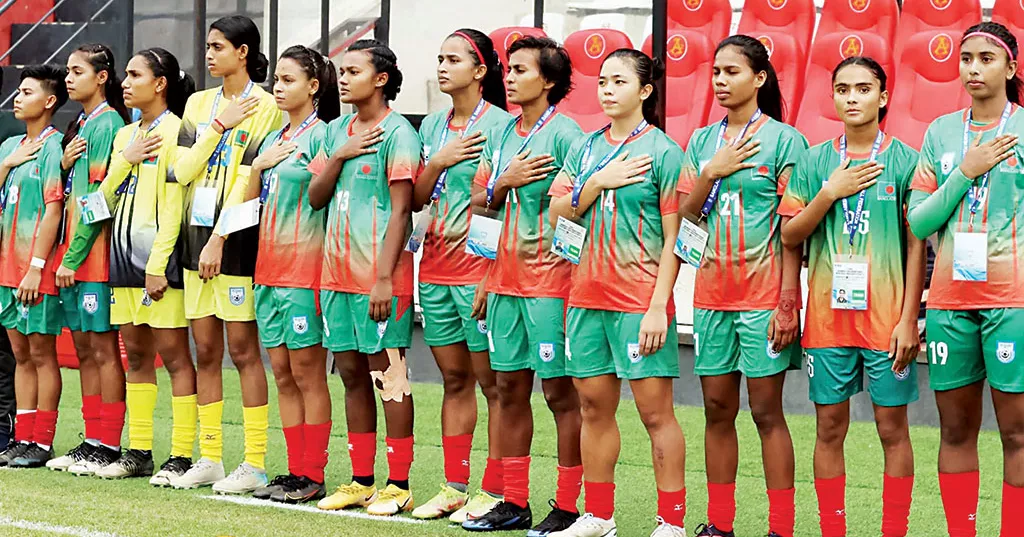 Bangladesh team will fly for Myanmar to play AFC Women's Asian Cup Qualifiers