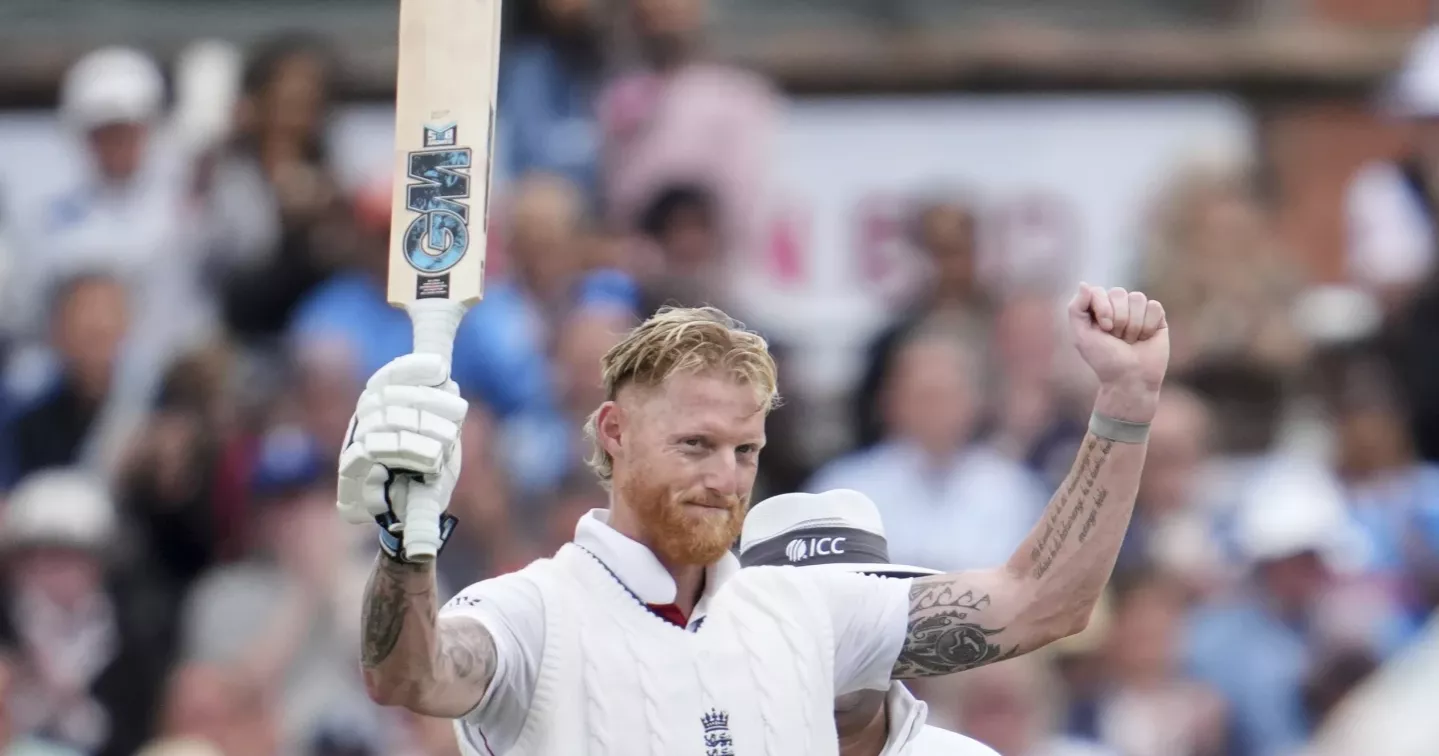 Stokes hits a century in 4th test as England makes stunning start against India