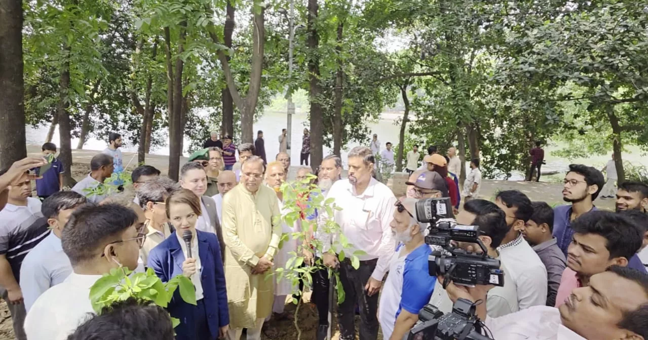 ‘Garden of Memory’ tree-planting ceremony held in Dhaka