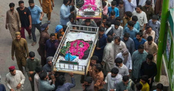 Roof collapse at Lahore tutoring centre kills 14 children, several injured