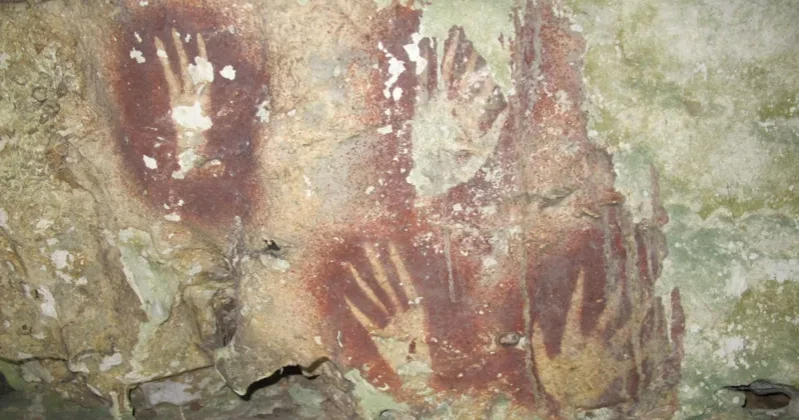 World’s oldest cave hand painting found in Indonesia