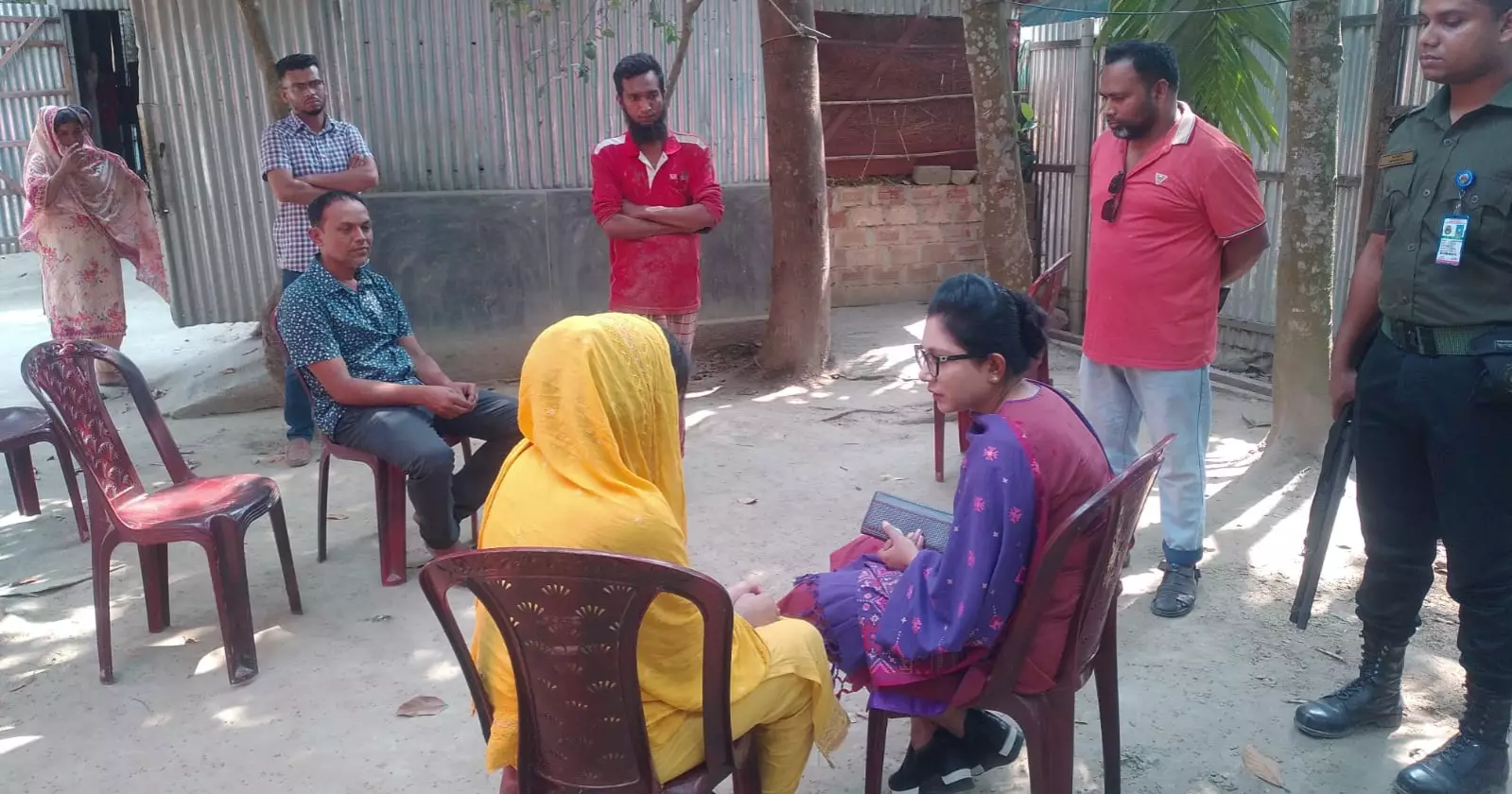 Child marriage stopped by administration in Manikganj