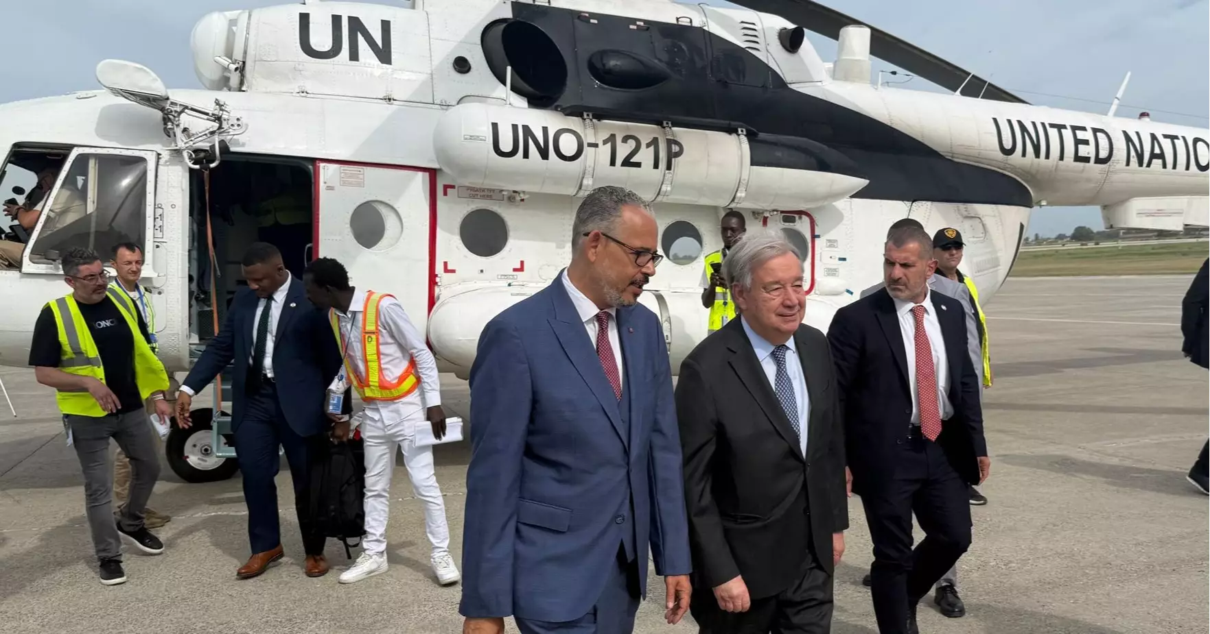 UN chief visits Haiti as new international force prepares to tackle gang violence