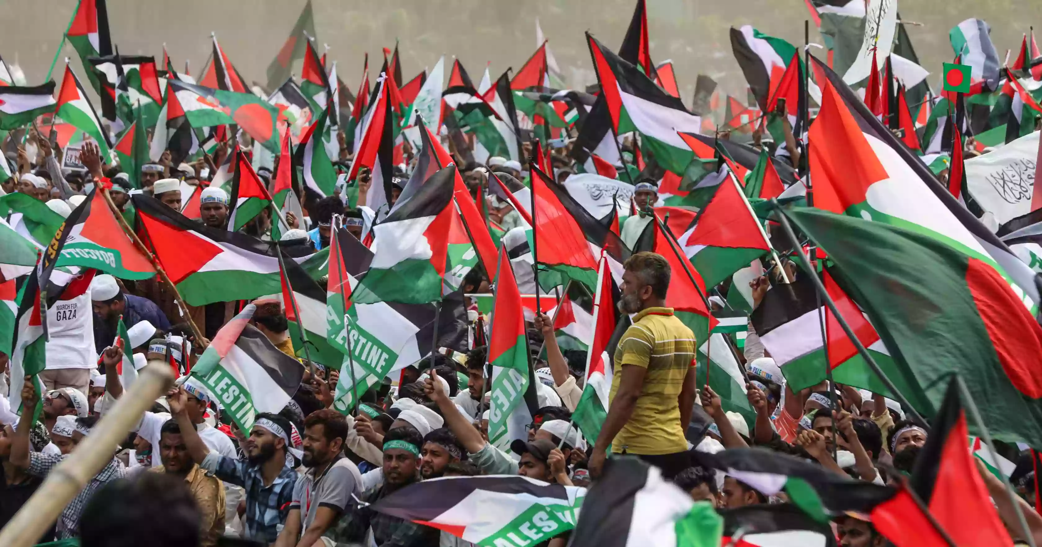 ‘March for Gaza’ in Dhaka demands end to Israeli offensive in Palestine