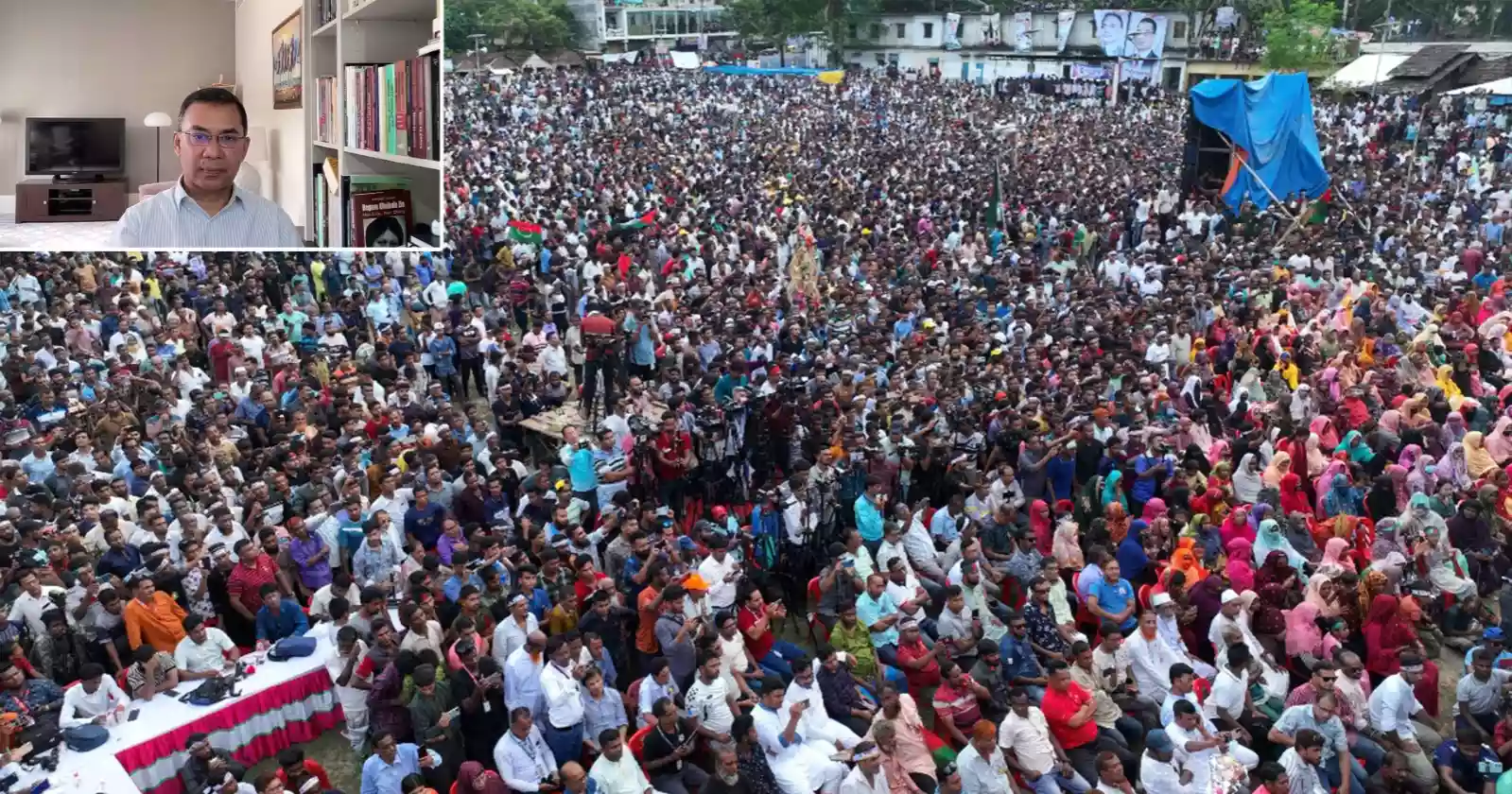 Some political parties trapped by neighboring country: Tarique Rahman